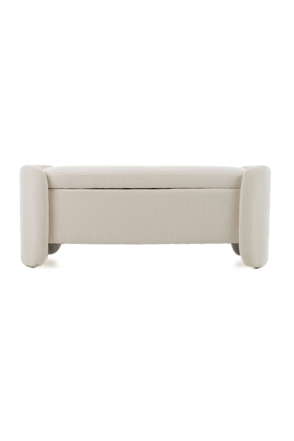 Cream Storage Ottoman Bench | OROA Modern Erin | Oroa.com