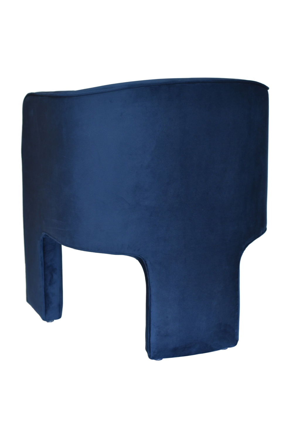 Three-Legged Velvet Accent Chair | OROA Modern Kyle | Oroa.com