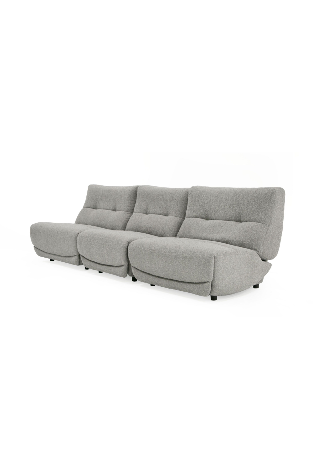 Gray Fabric Electric Recliner Chair S | OROA Modern Basil | Oroa.com