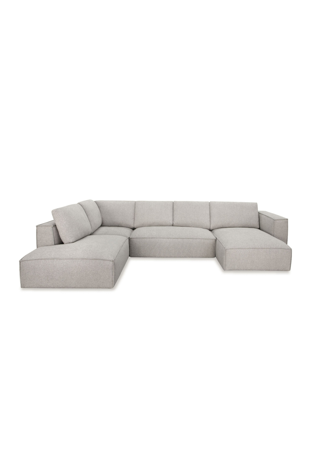 Gray Modular Chaise Sofa | Oroa.com