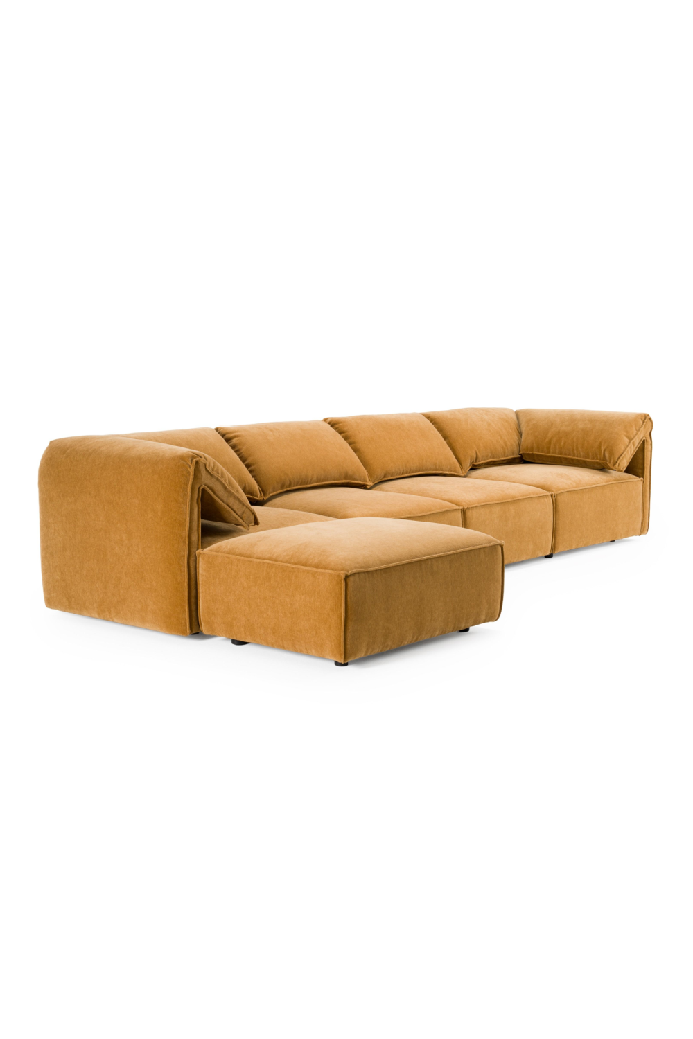 Orange 5-Piece Modular Sofa | OROA Modern Gene | Oroa.com