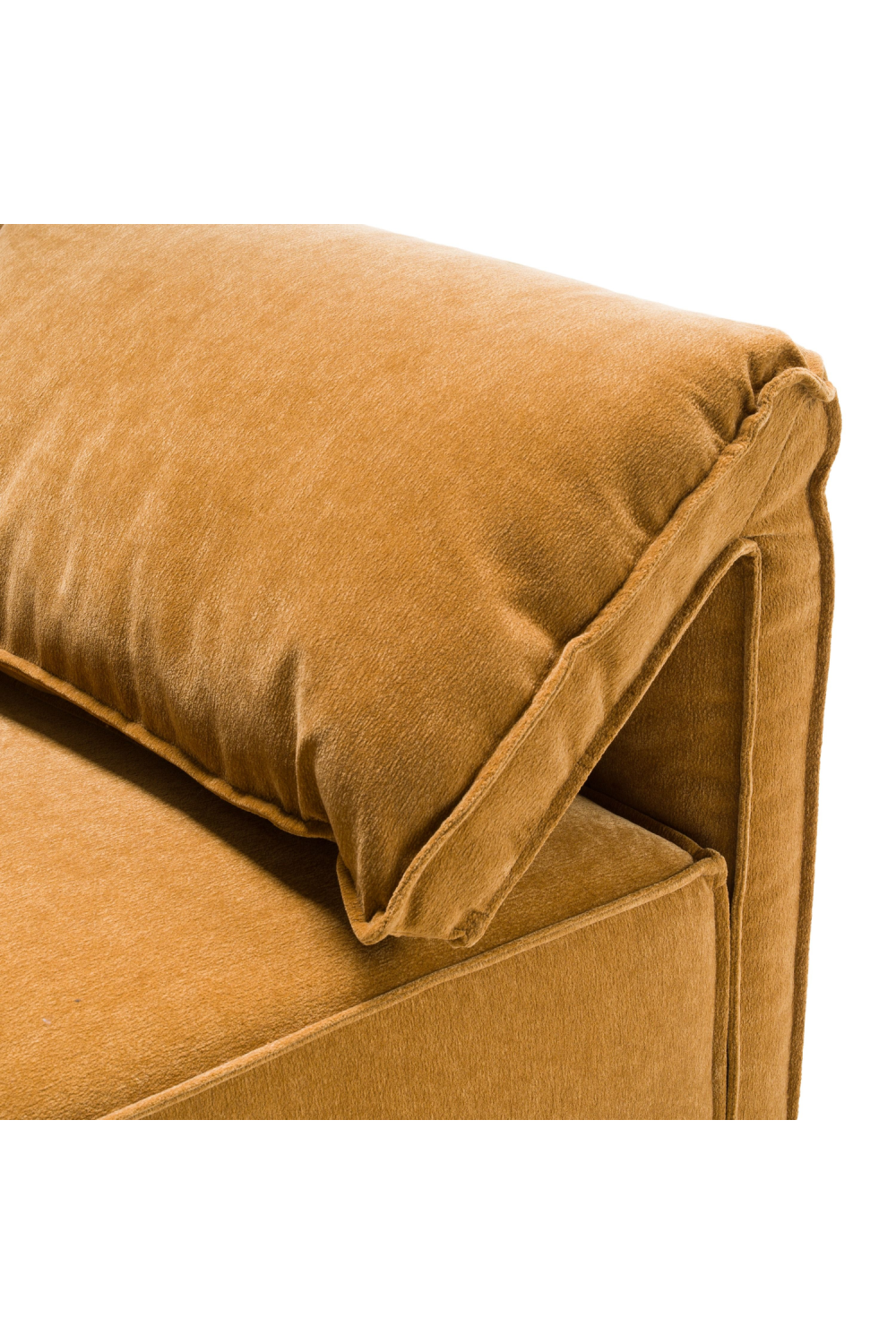 Orange Modular Corner Sofa | OROA Modern Gene | Oroa.com