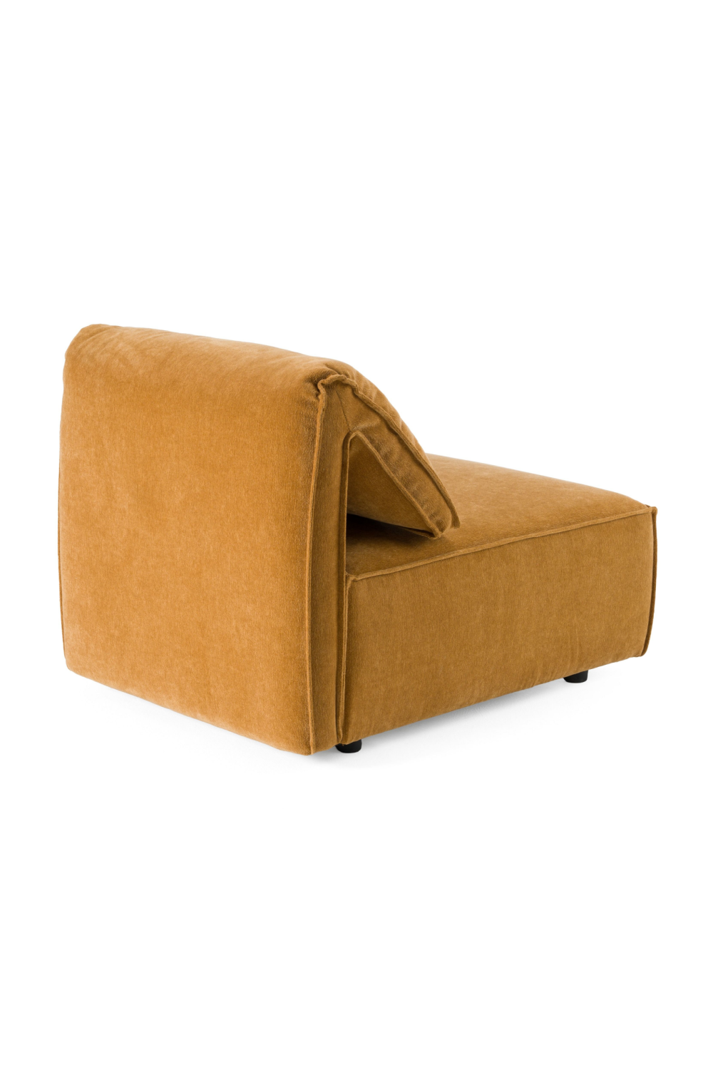 Orange Armless Sectional Sofa | OROA Modern Gene | Oroa.com