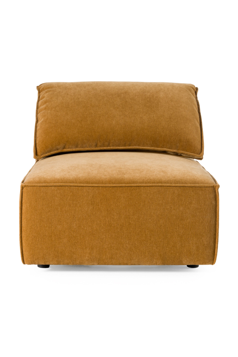 Orange Armless Sectional Sofa | OROA Modern Gene | Oroa.com