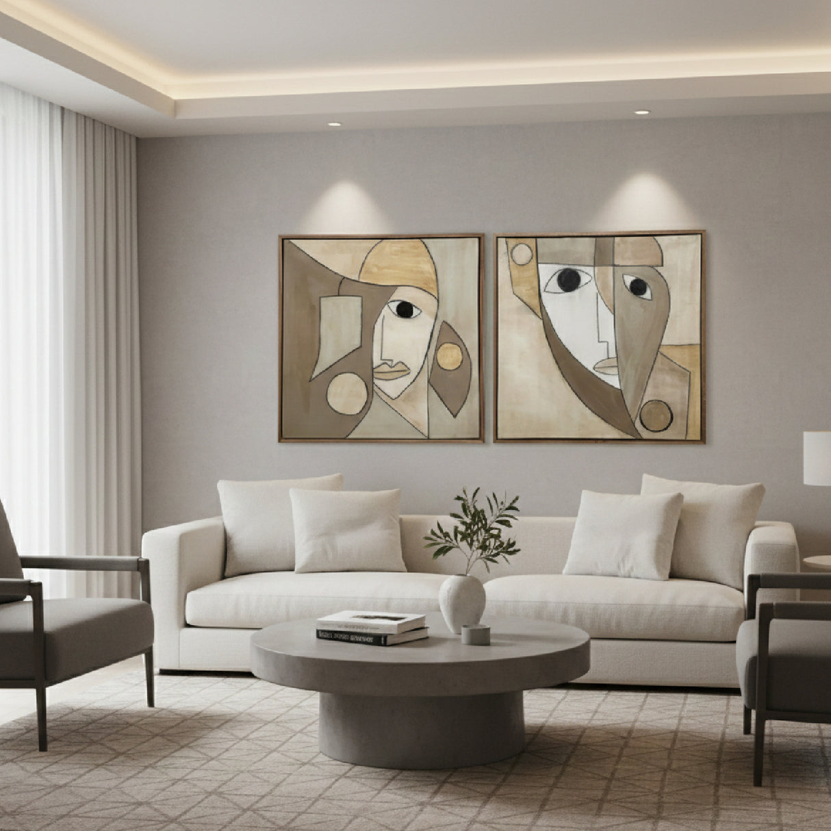 Surrealist Face Painting Set (2) | Oroa.com