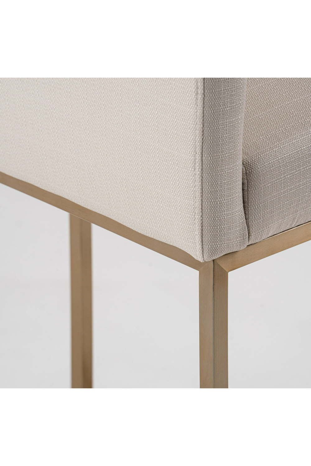 Curved White Counter Chair | OROA Modern Yukon | Oroat.com