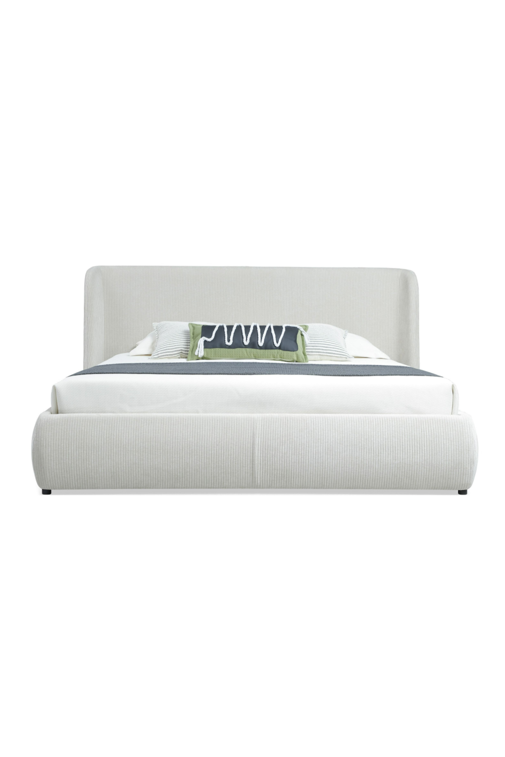 White Upholstered Bed | OROA Modern Butler | Oroa.com