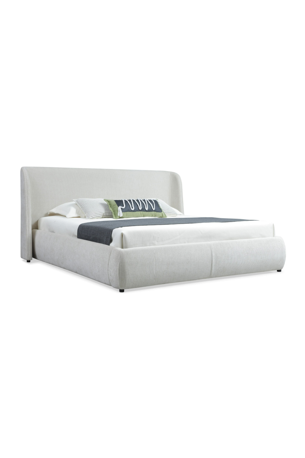 White Upholstered Bed | OROA Modern Butler | Oroa.com