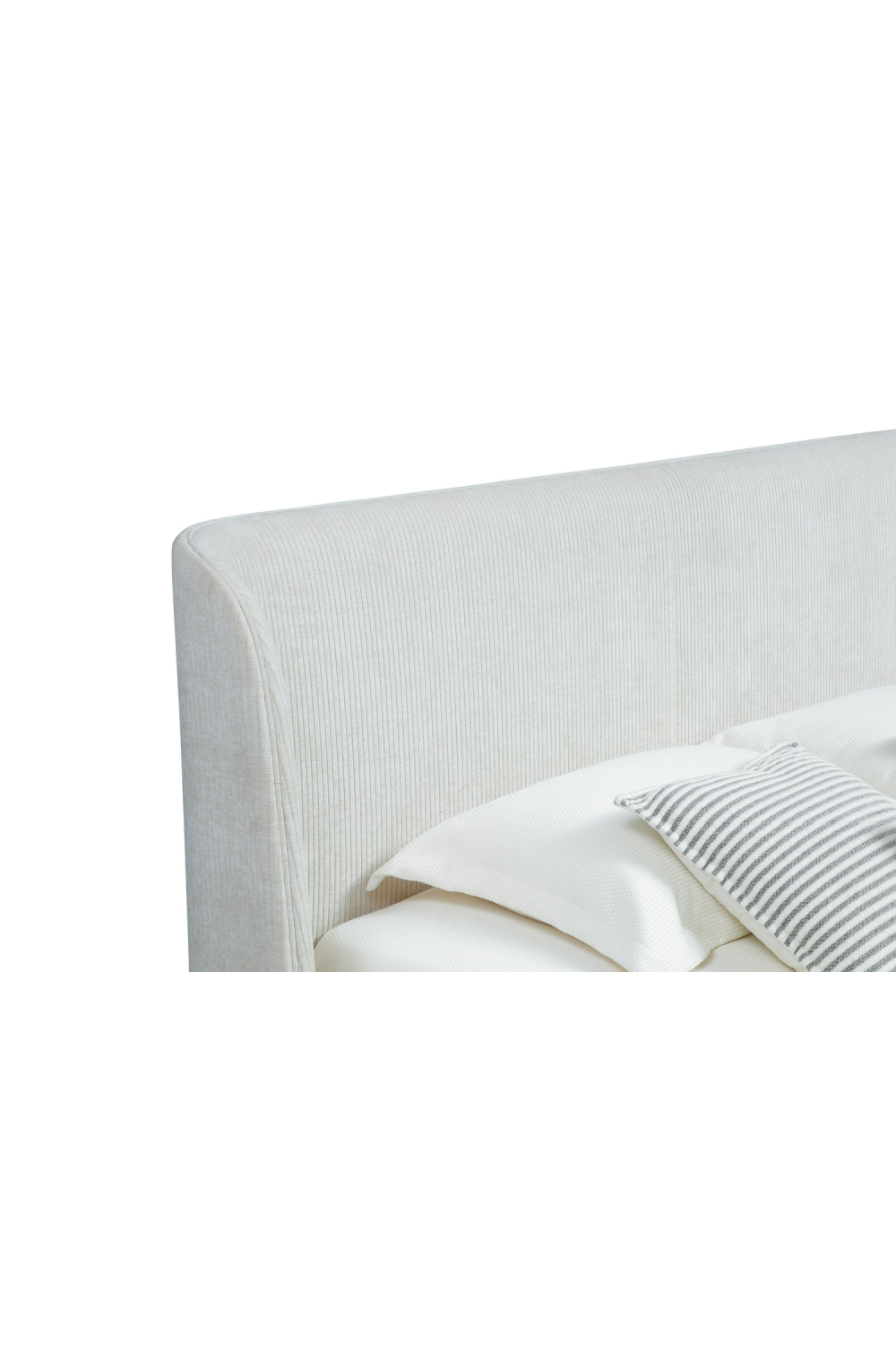 White Upholstered Bed | OROA Modern Butler | Oroa.com