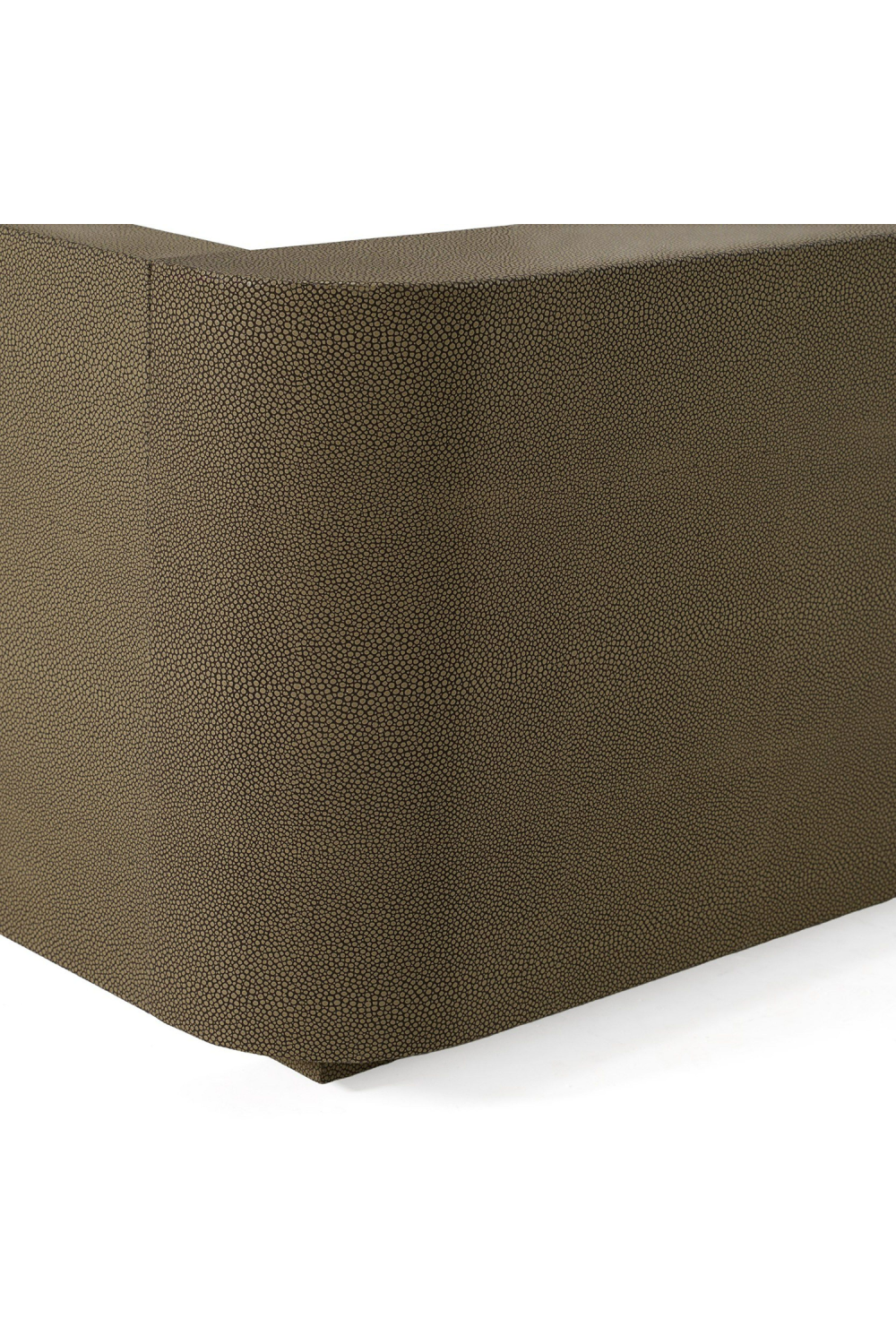 Leather and Shagreen Bed | OROA Modern Lois | Oroa.com