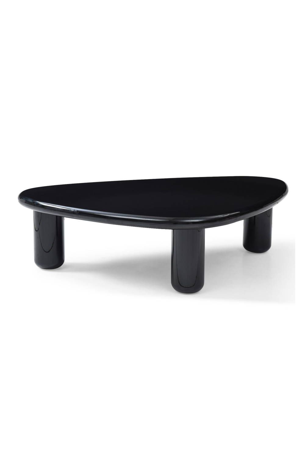 Black Triangular Coffee Table | OROA Modern CT107 | Oroa.com