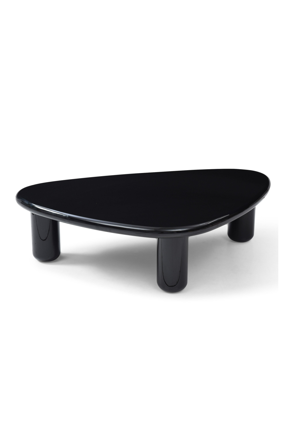 Black Triangular Coffee Table | OROA Modern CT107 | Oroa.com