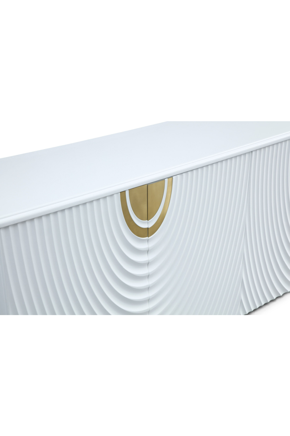 White 4-Door Sideboard | Oroa.com