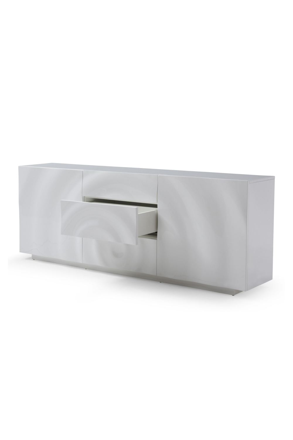 White High Gloss Sideboard | Oroa.com