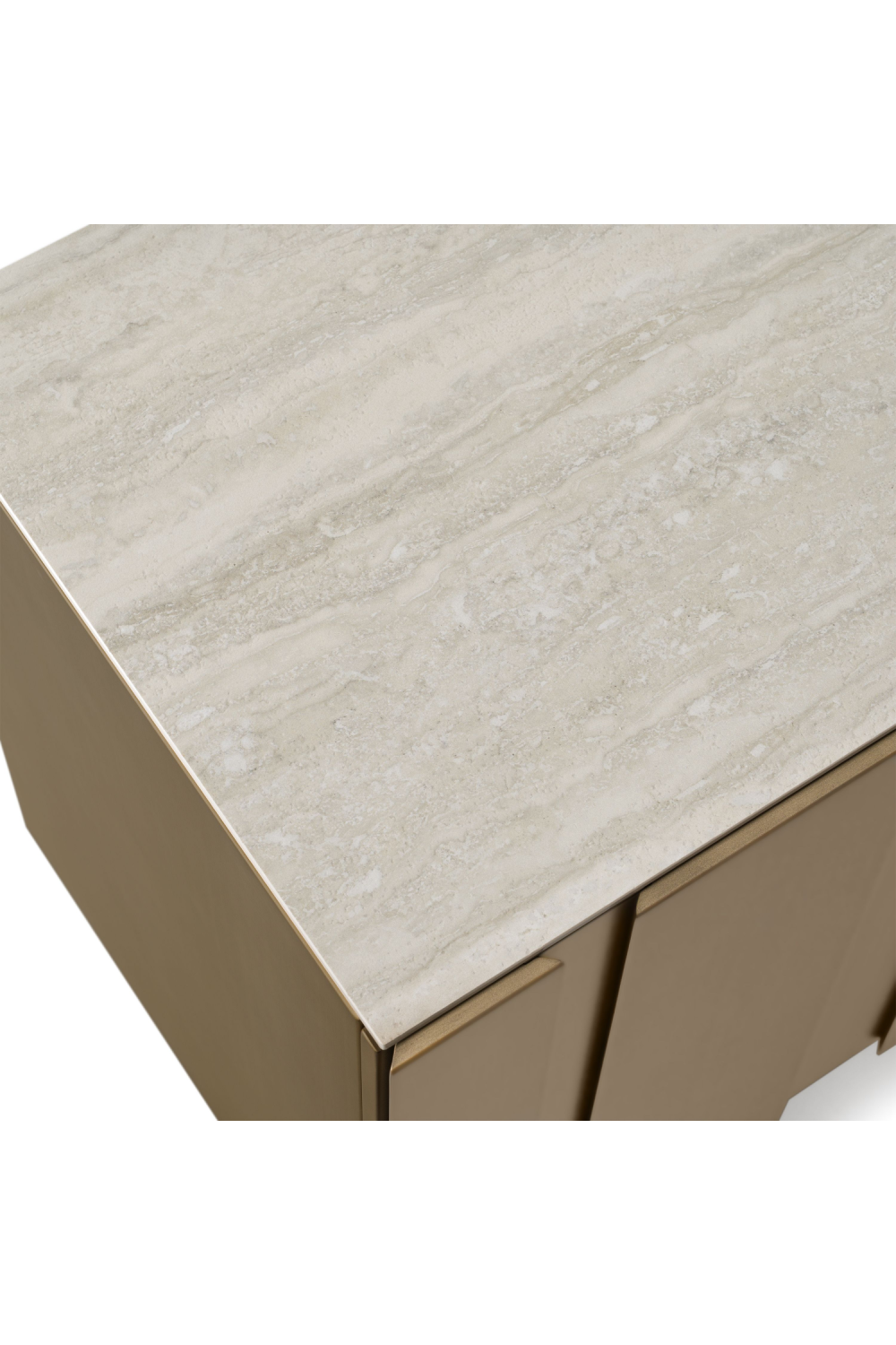 Travertine 4-Door Sideboard | Oroa.com