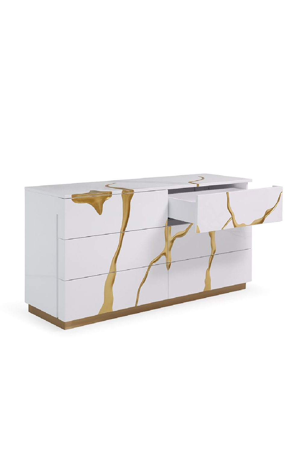White 6-Drawer Dresser | Oroa.com