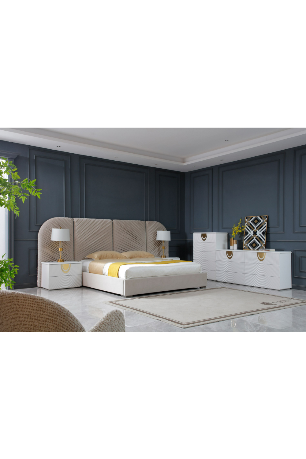 White 6-Drawer Dresser | OROA Modern J1869 | Oroa.com