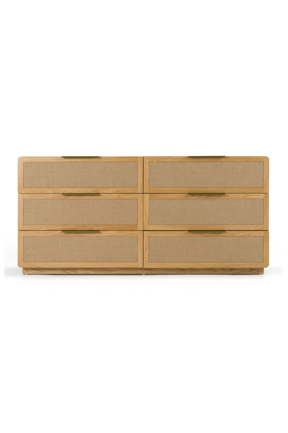 6-Drawer Rattan Dresser | OROA Modern Gavin | Oroa.com