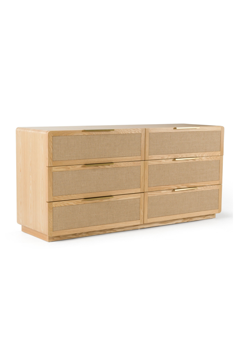 6-Drawer Rattan Dresser | OROA Modern Gavin | Oroa.com