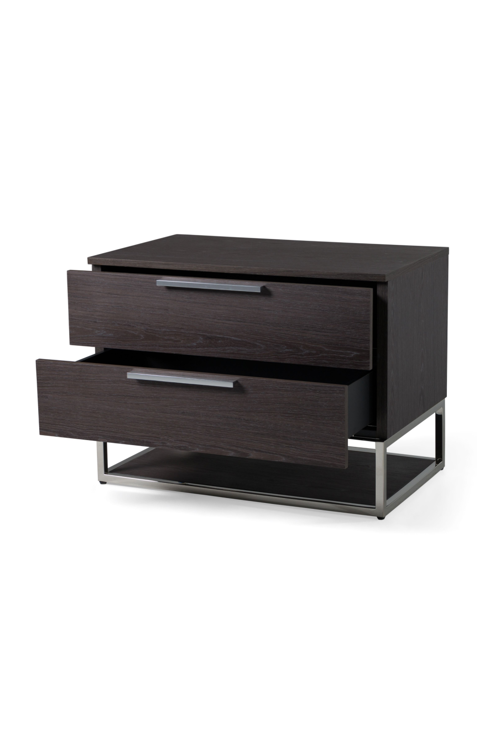 2-Drawer Wooden Nightstand | Oroa.com