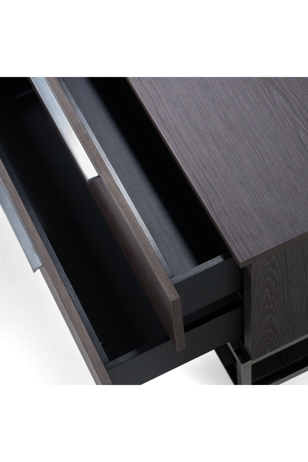 2-Drawer Wooden Nightstand | OROA Modern Helenora | Oroa.com