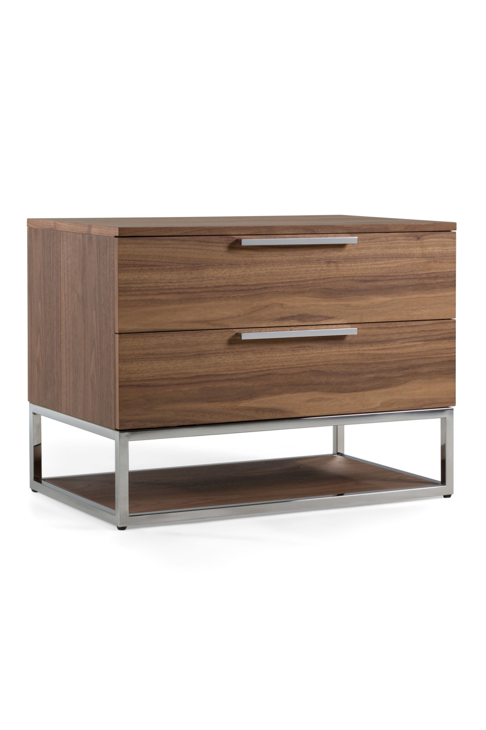 2-Drawer Wooden Nightstand | Oroa.com