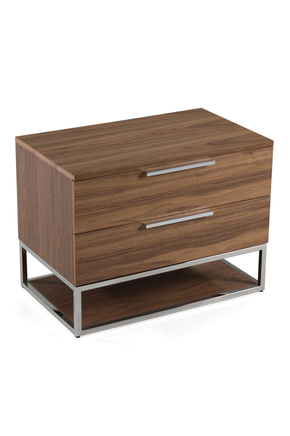 2-Drawer Wooden Nightstand | Oroa.com