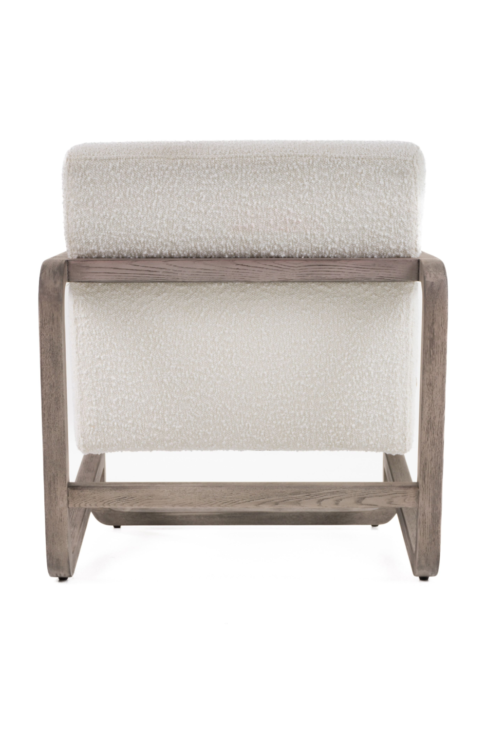 Gray Wood Framed Accent Chair | OROA Modern Wilber | Oroa.com