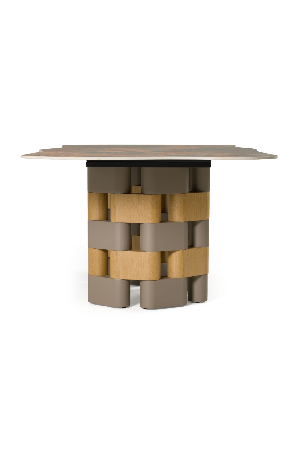 Dark Ceramic Dining Table | OROA Modern Falzone | Oroa.com