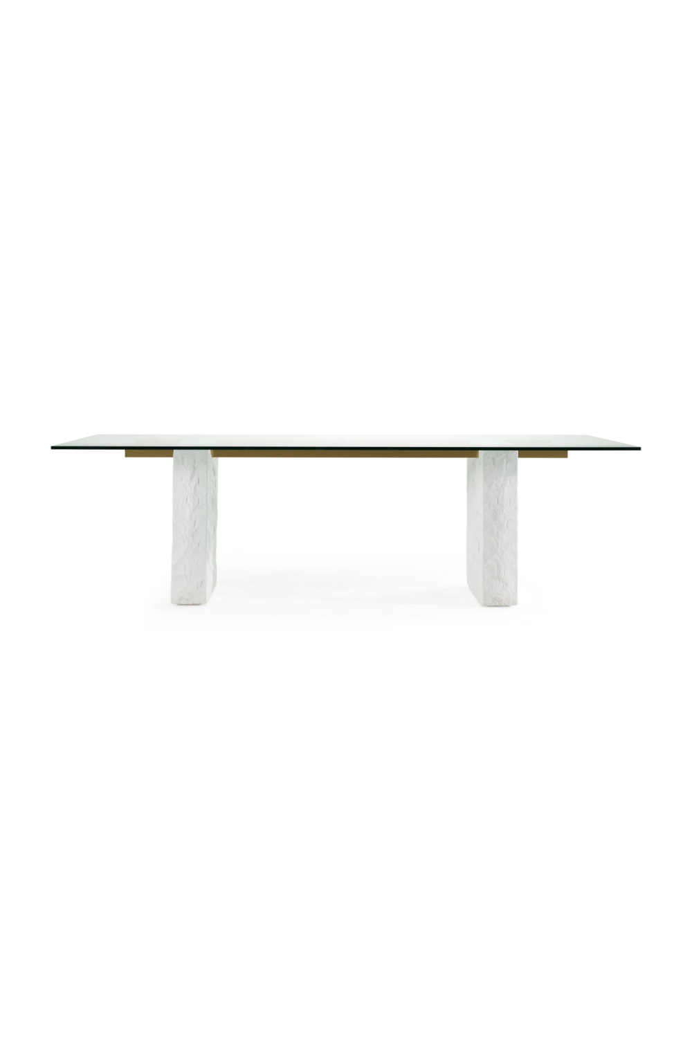 White Fiberglass Dining Table | Oroa.com