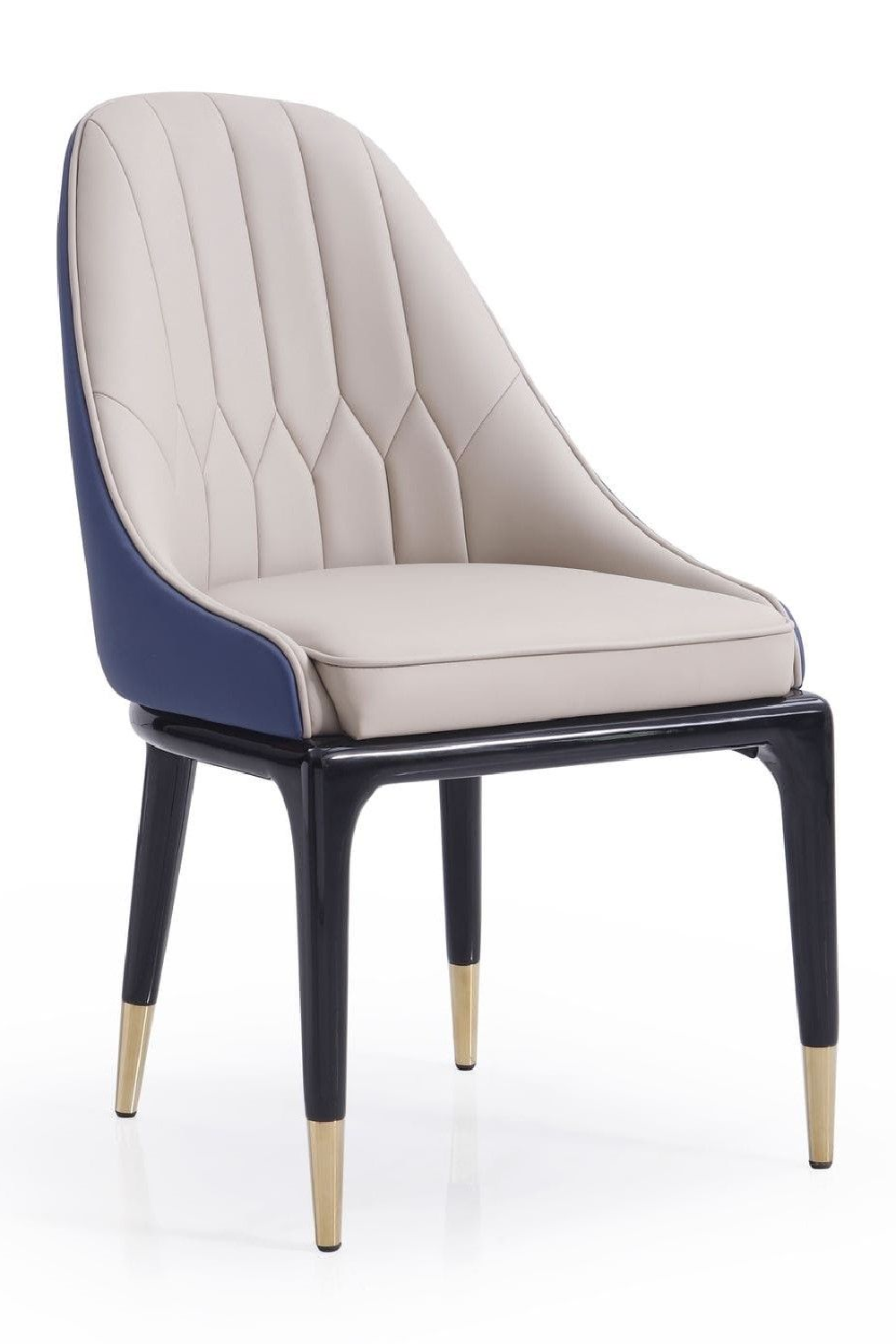 Beige and Blue Dining Chair | OROA Modern Marco | Oroatrade.com