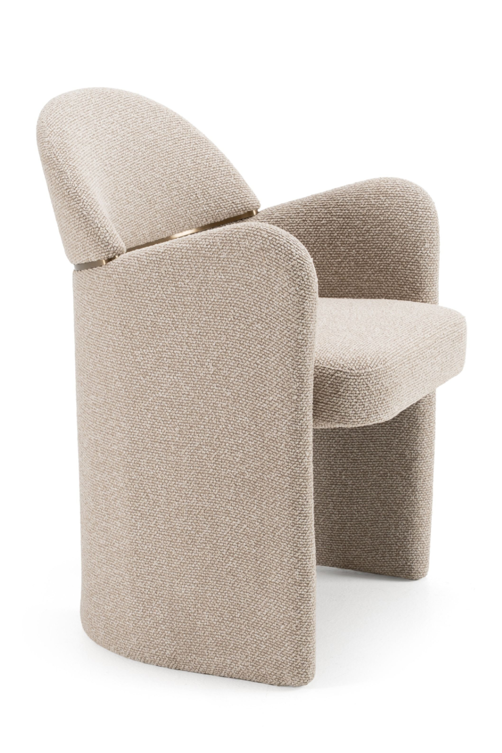 Beige Fabric Dining Chair | OROA Modern Ashley | Oroa.com