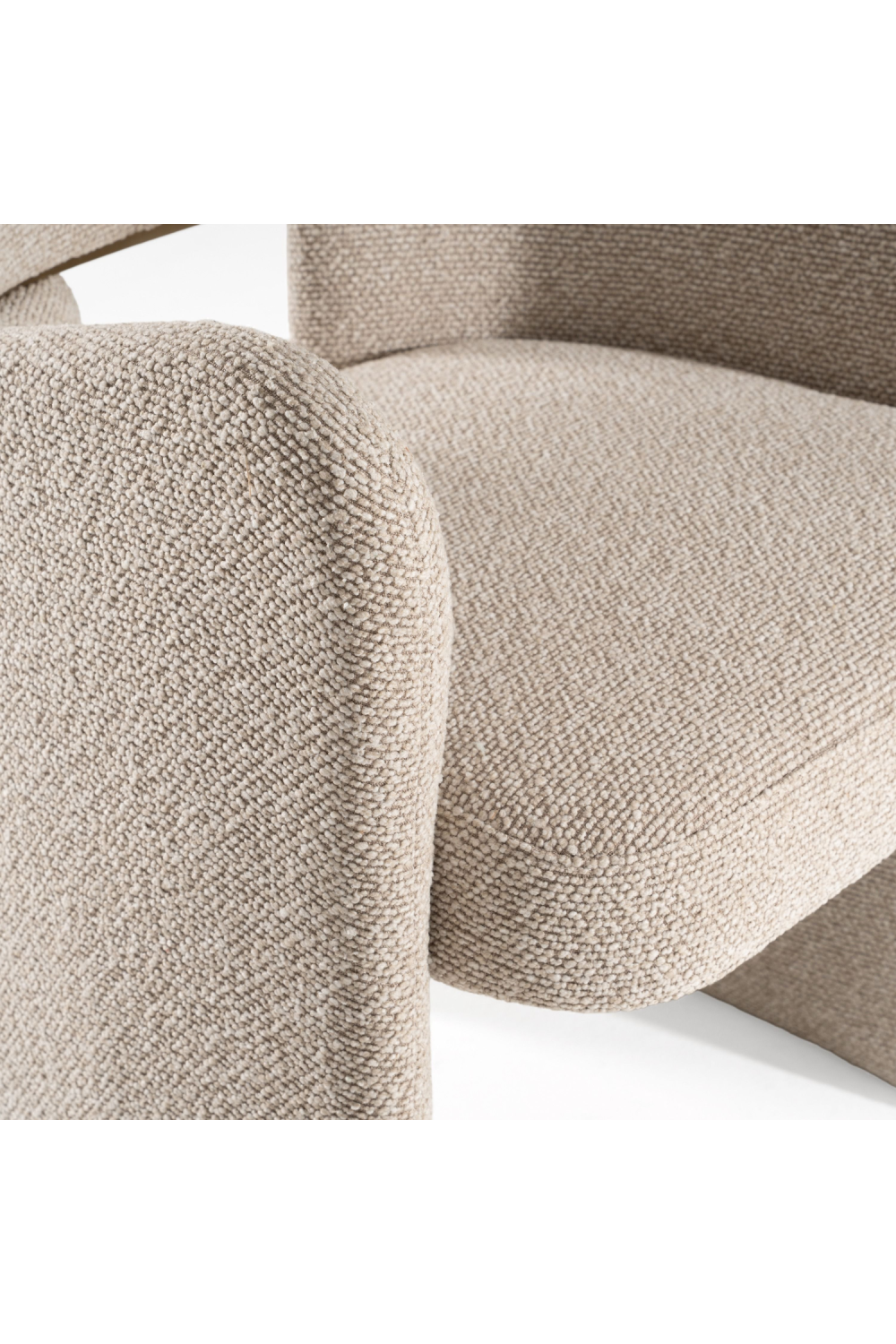 Beige Fabric Dining Chair | OROA Modern Ashley | Oroa.com