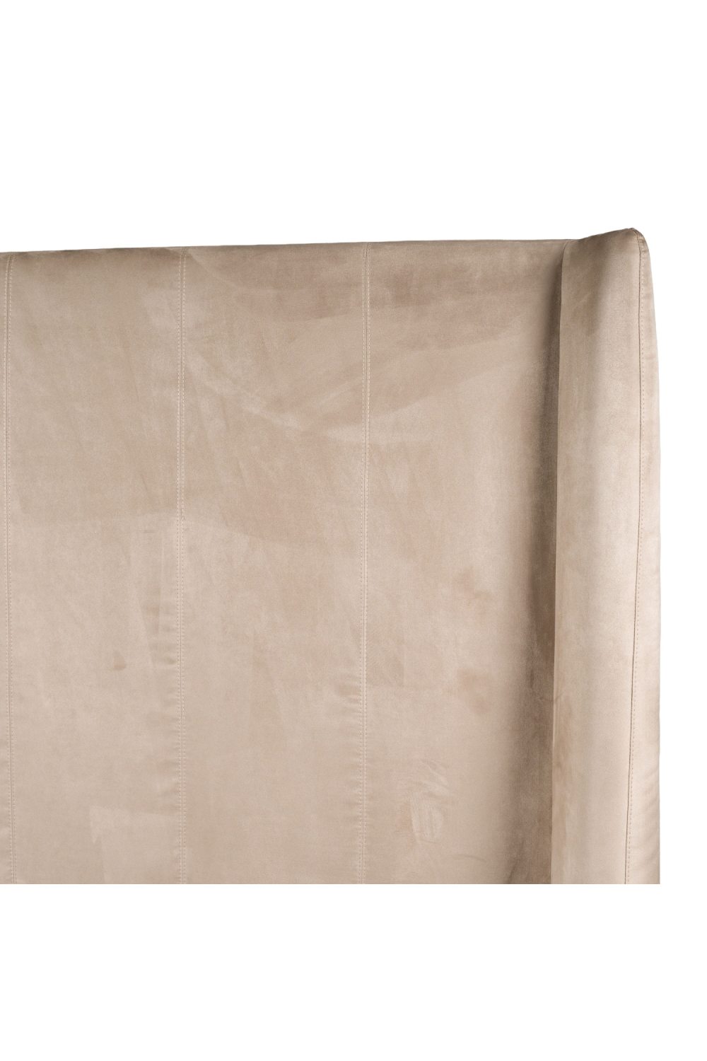 Taupe Microfiber Bed | OROA Modern Roma | Oroa.com