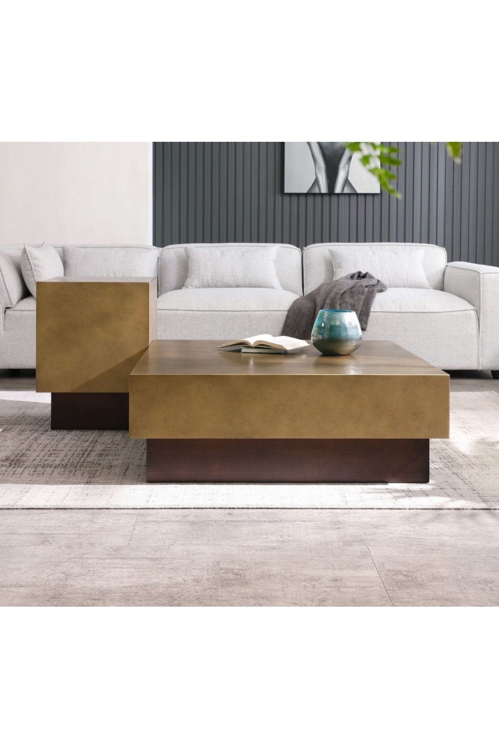 Antique Copper Coffee Table | Oroa.com