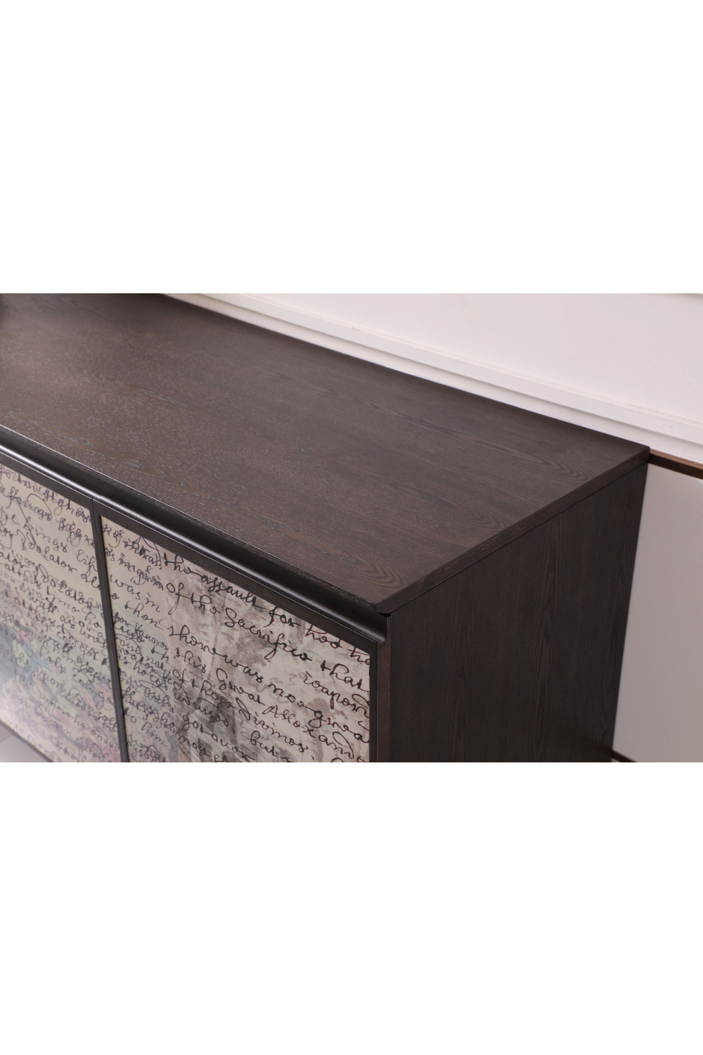 Smoked Ash 3-Door Sideboard | Oroa.com