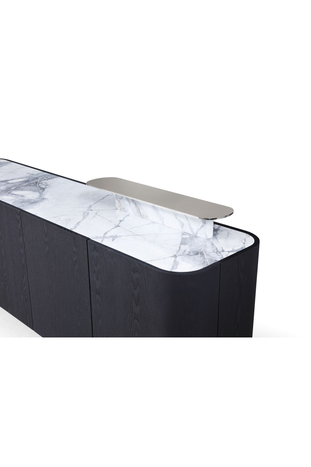 Black Oak 4-Door Sideboard | Oroa.com