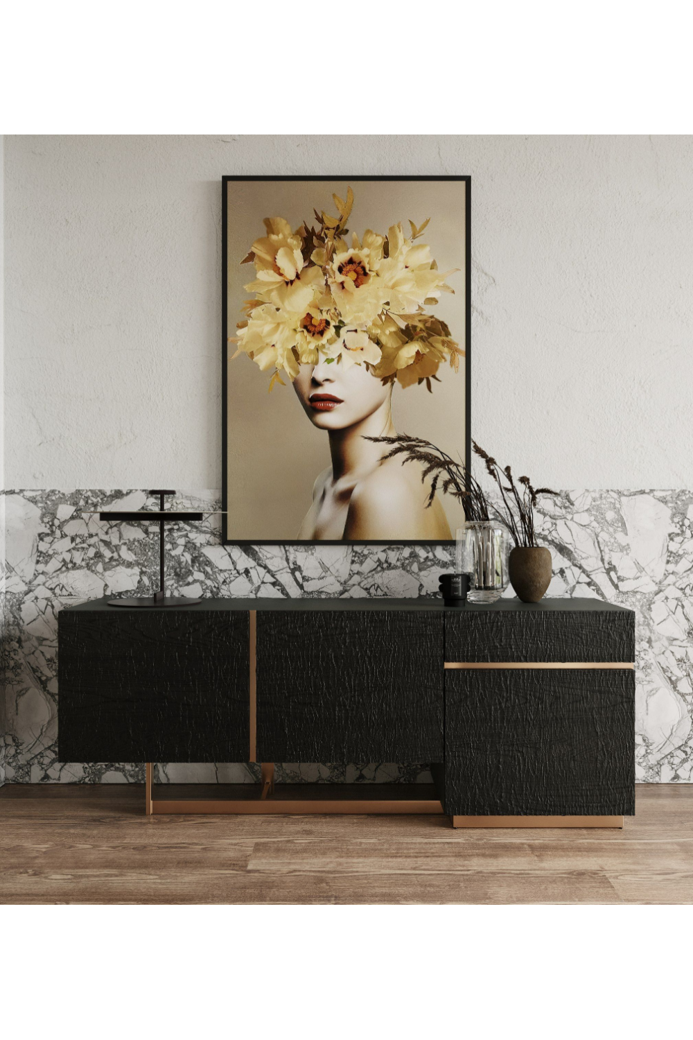 Black Ash Sideboard | Oroa.com