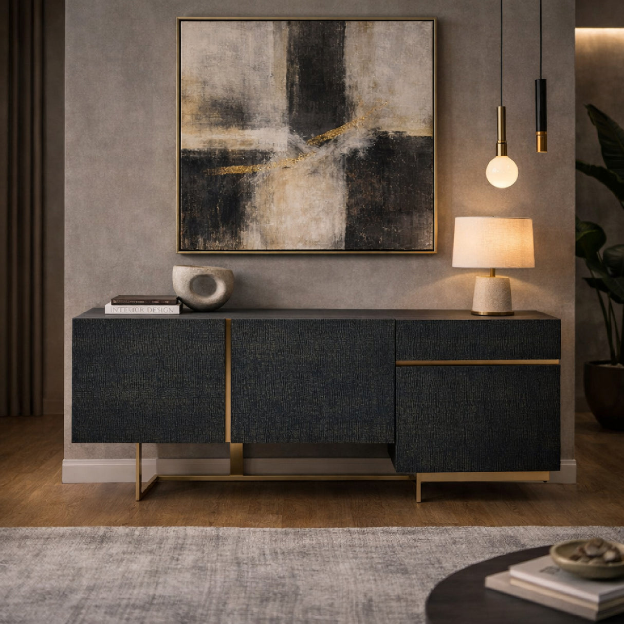 Black Ash Sideboard | Oroa.com