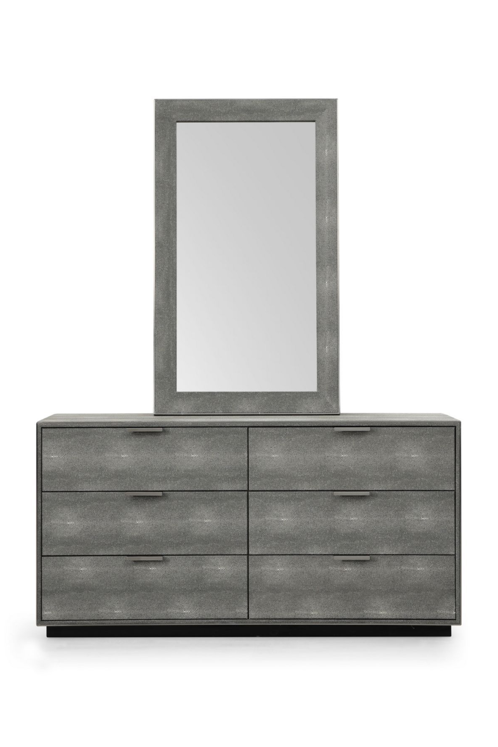 Dark Shagreen 6-Drawer Dresser | OROA Modern Dynasty | Oroa.com