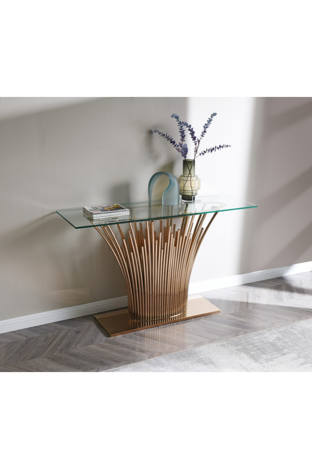 Rosegold Base Console Table | Oroa.com