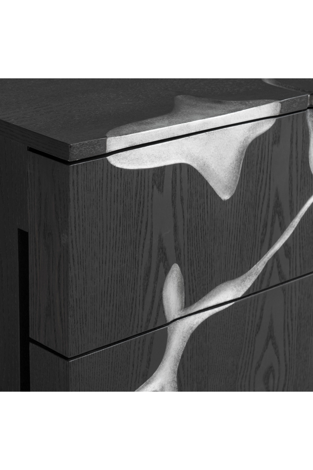Matte Brown 2-Drawer Nightstand | OROA Modern Aspen | Oroa.com