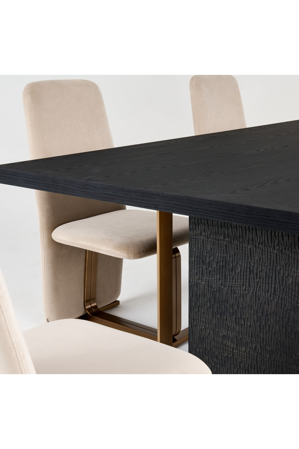Black Ash Wood Dining Table | OROA Modern Tasha | Oroa.com