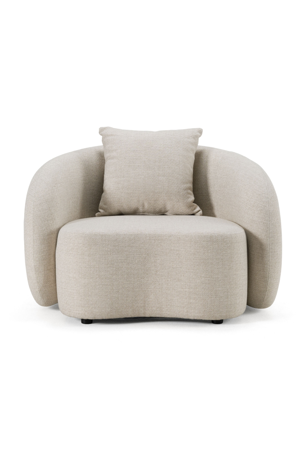 Beige Outdoor Lounge Chair | OROA Modern Tabarca | Oroa.com