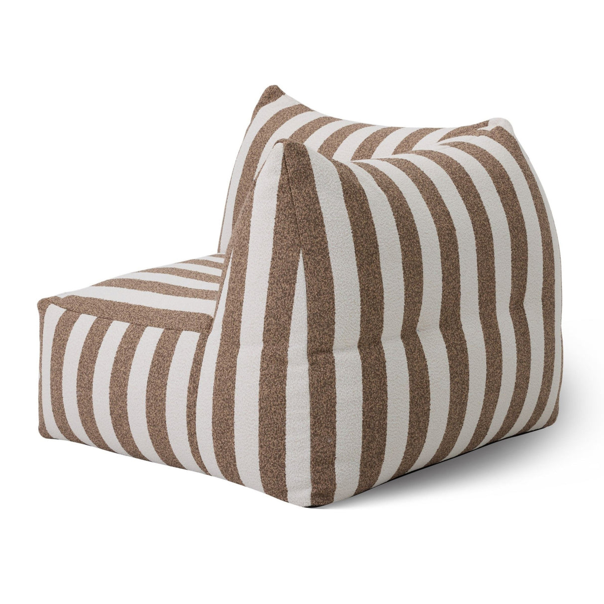 Brown Stripes Outdoor Corner Sofa | Oroa.com