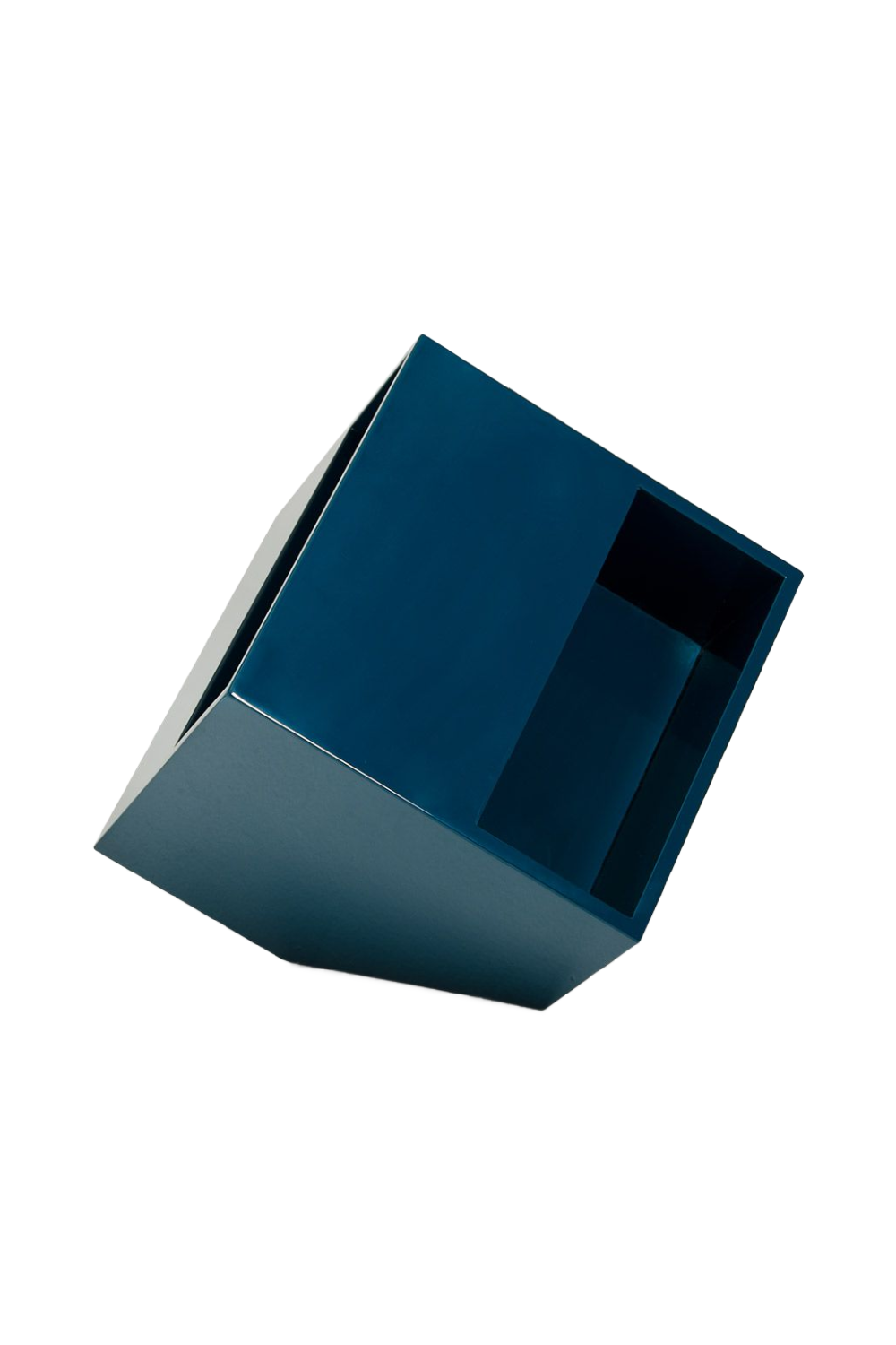 Tilted Cube Magazine Holder End Table | OROA Modern Book | Oroa.com