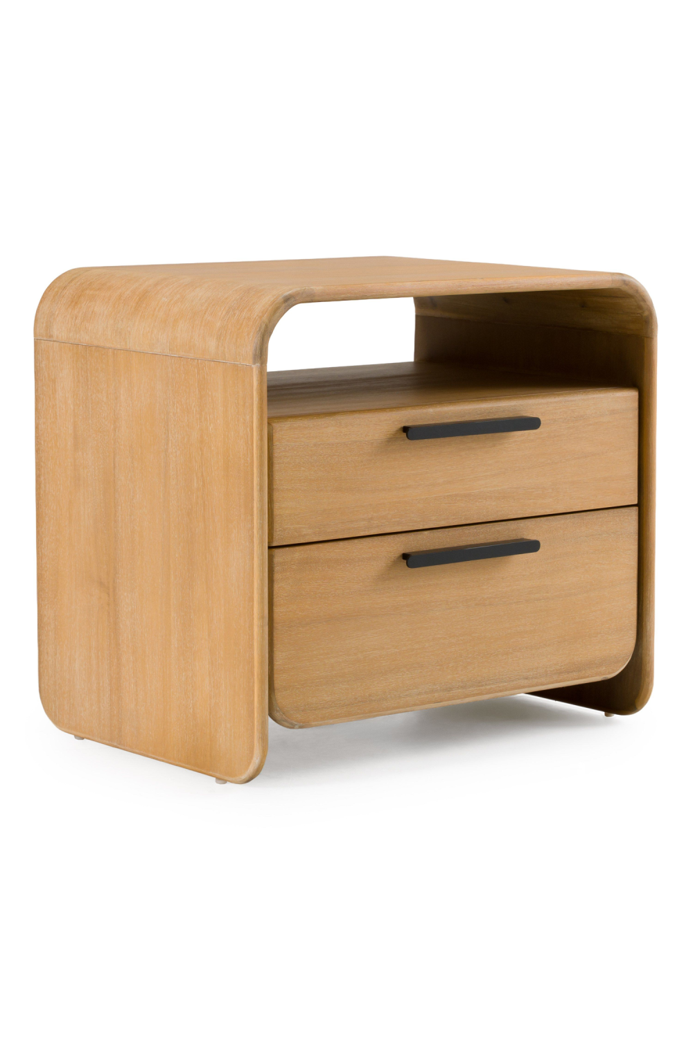 Natural Acacia Nightstand | OROA Modern Dresden | Oroa.com