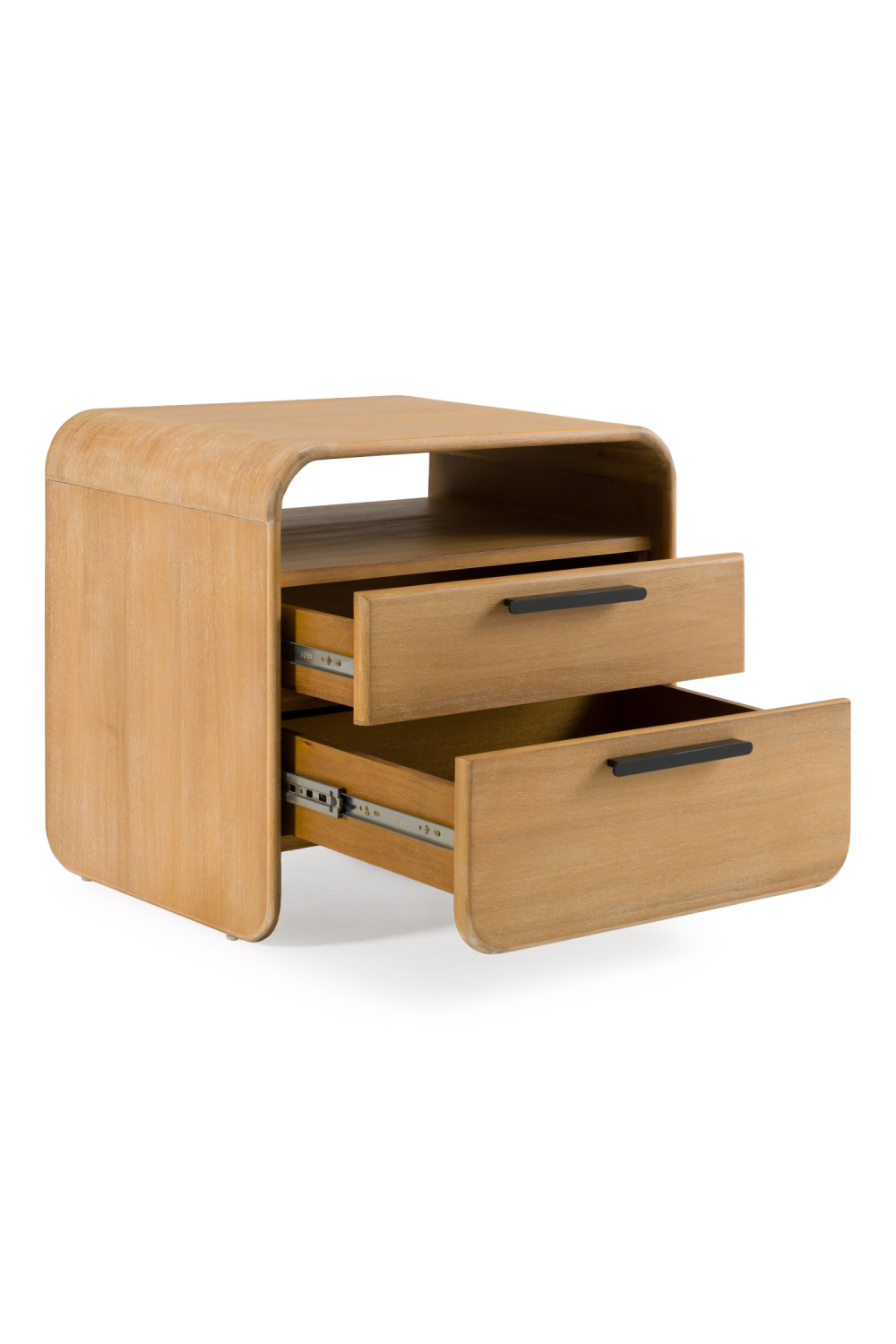 Natural Acacia Nightstand | OROA Modern Dresden | Oroa.com