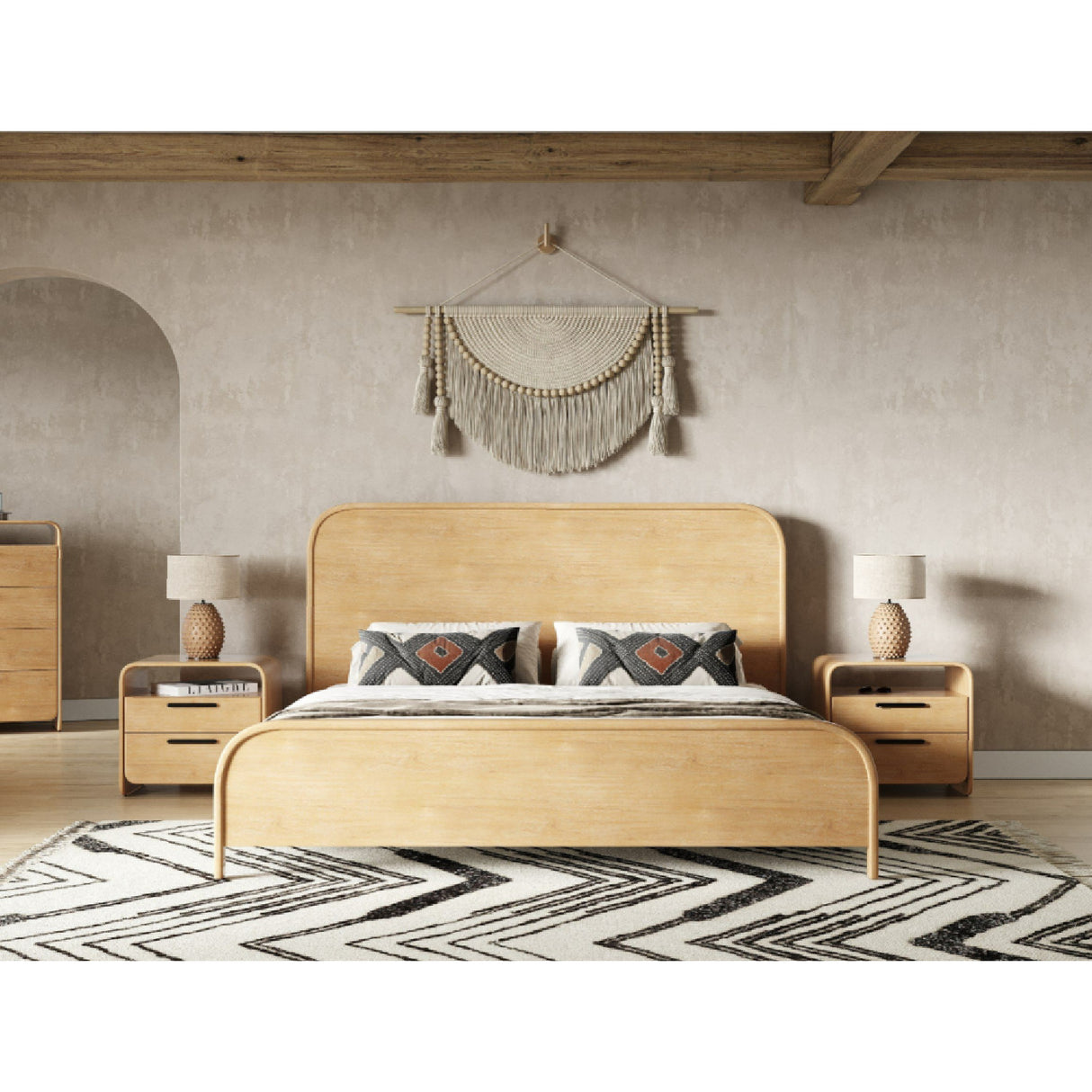 Natural Acacia Bed | OROA Modern Dresden | Oroa.com