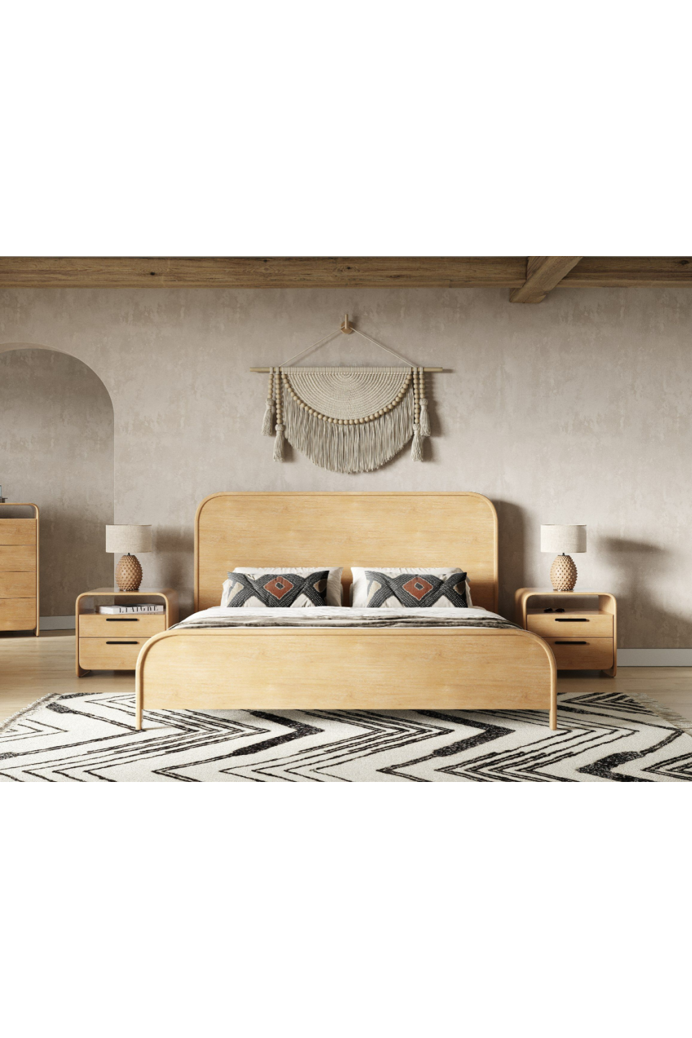 Natural Acacia Bed | OROA Modern Dresden | Oroa.com